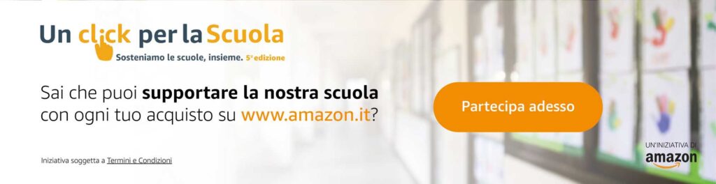 Un click per la scuola Amazon